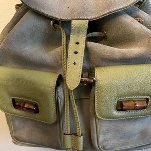 Gucci Green backpack